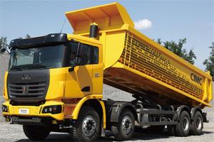 聯(lián)合卡車(chē) U350 350馬力 8X4 國(guó)五 5.6米自卸車(chē)(QCC3312D656-4)