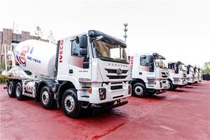 上汽紅巖 杰獅 390馬力 6X4 國五4.2方混凝土攪拌車(CQ5256GJBHTVG444H)