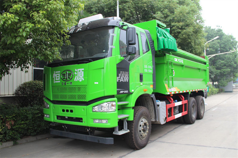 一汽解放 J6P重卡 350馬力 6X4 5.8米 國(guó)五自卸車(CA3250P66K2L0T1AE5)