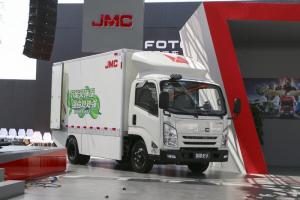 江鈴 凱銳800EV 4.5T 4.2米單排廂式 107.52kWh 純電動輕卡載貨車(JX5043XXYTG25BEV)