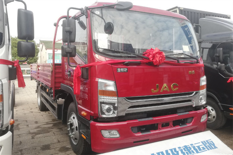 江淮 帥鈴Q8 154馬力 4X2 5.25米 國(guó)五排半欄板載貨車(chē)(HFC1141P91K1C6V)