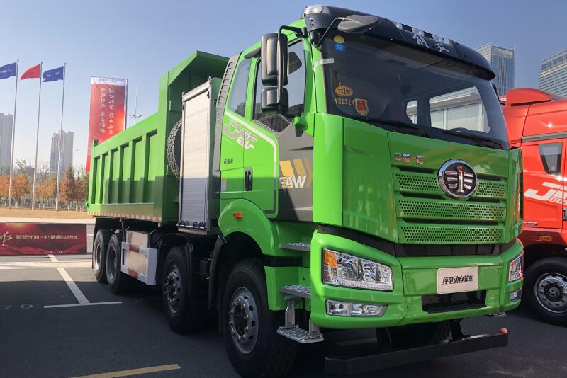 一汽解放 J6P 480馬力 6×4 純電動(dòng) 自卸車（CA330P66N124L4T4BEV）