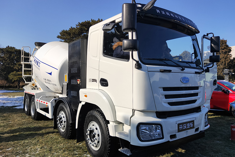 開沃卡車 250kw 8×4 純電動(dòng) 水泥攪拌車（NJL5320GJBBEV）