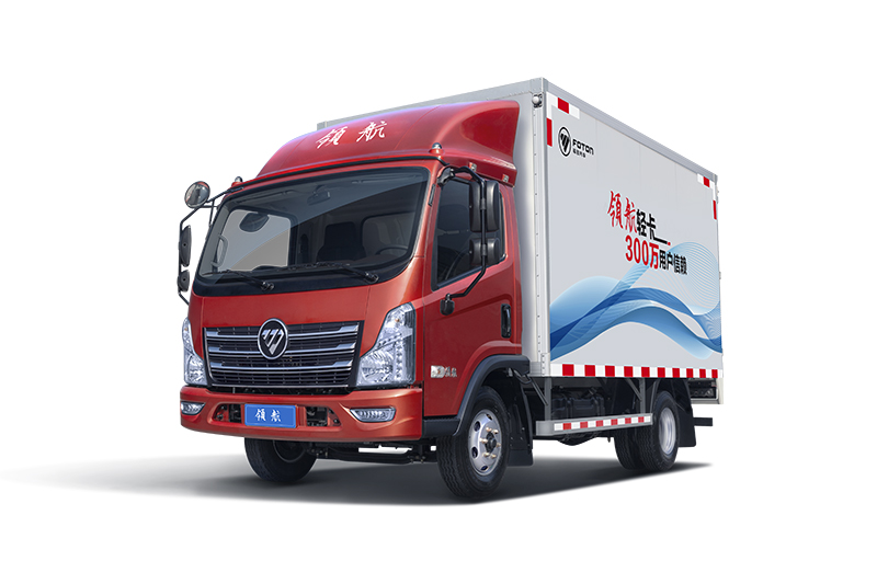 福田時代 新領(lǐng)航 143馬力 4×2 國五 廂式載貨車 輕載型