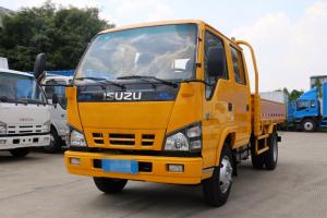 慶鈴 五十鈴600P 130馬力 3.235米 國五雙排欄板輕卡載貨車(QL1060A5HW)