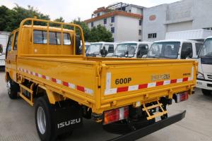 慶鈴 五十鈴600P 130馬力 3.235米 國五雙排欄板輕卡載貨車(QL1060A5HW)