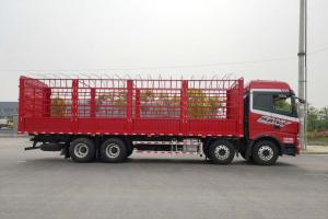三一集團(tuán) 俊領(lǐng)版 430馬力 8X4 9.6米 國(guó)五倉(cāng)柵式載貨車(chē)