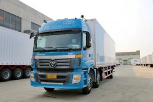 福田 歐曼新ETX 6系重卡 270馬力 6X2 8米 國五 廂式載貨車(BJ5253XXY-AB)