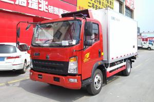 重汽HOWO輕卡 統(tǒng)帥 物流版 154馬力 4X2 4.1米 國五 冷藏車(ZZ5047XLCF341CE145)