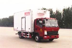 重汽HOWO輕卡 統(tǒng)帥 148馬力 4X2 4米 國五 冷藏車(ZZ5047XLCF341CE145)