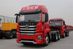 上汽紅巖 杰虎H6 標(biāo)載節(jié)能版 440馬力 6X4 LNG 國六 牽引車(CQ4257ED12384T)