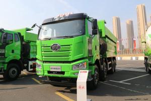 一汽解放 J6P重卡 350馬力 8X4 6.8米LNG 國(guó)六 自卸車(CA3310P66M26L1T4E6)