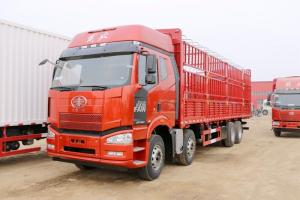 一汽解放 J6P 420馬力 8X4 9.5米 國(guó)六 倉(cāng)柵式載貨車(CA5310CCYP66K24L7T4E6)