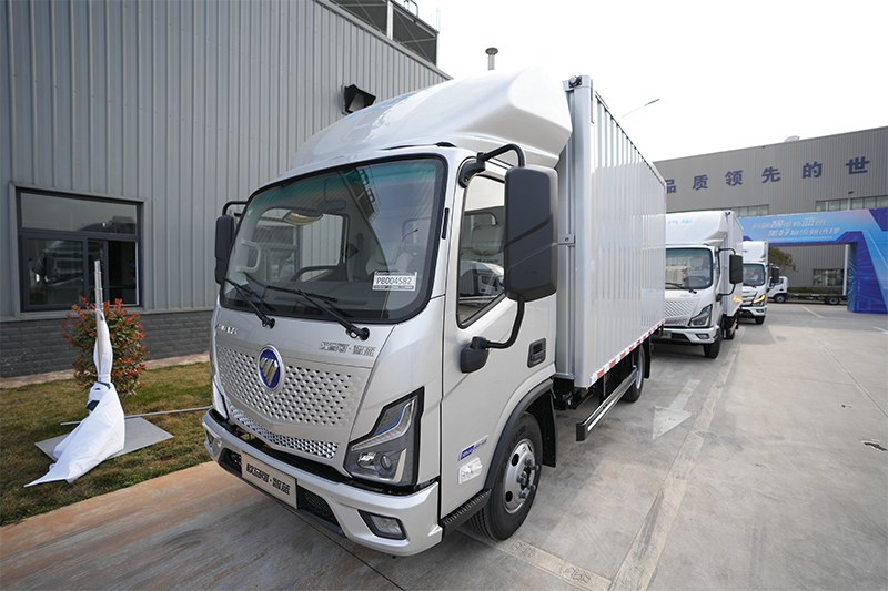 歐馬可智藍(lán) 3360mm軸距 4.14米貨廂 混合動(dòng)力載貨車（14.016kW·h）