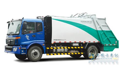 中聯(lián)牌ZLJ5164ZYSBE4型分類壓縮式垃圾車