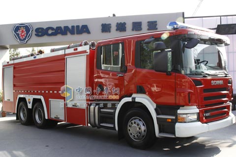 斯堪尼亞P420 CB6X4HNZ水罐泡沫消防車(chē)