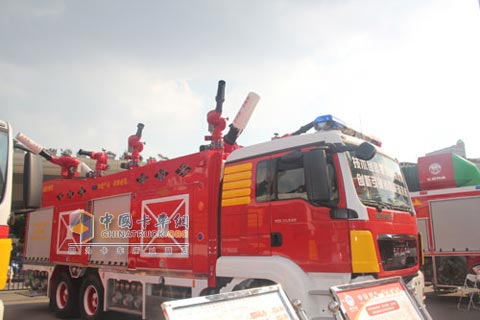 陜西銀河專利技術消防車