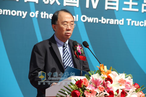 福田汽車集團(tuán)副總經(jīng)理吳越俊