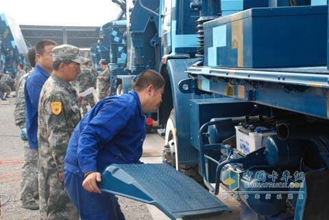 北奔保障國慶用車服務(wù)人員忙碌中