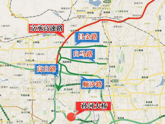 2010北京國(guó)際車(chē)展交通圖四