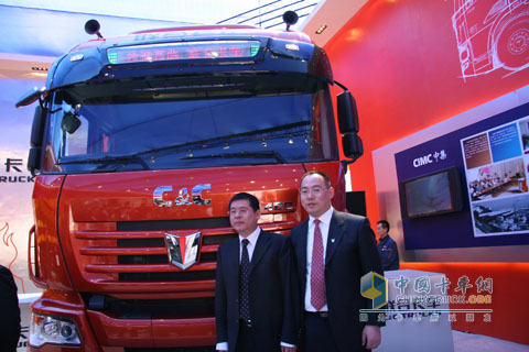 2010北京國際車展集瑞460重卡