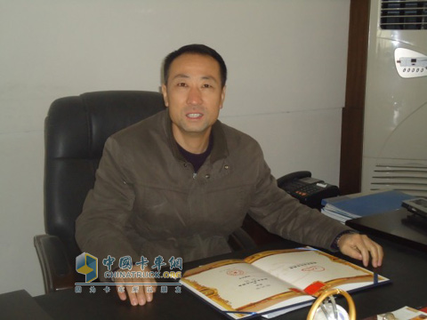 北奔重卡西安昇化總經(jīng)理張慶華