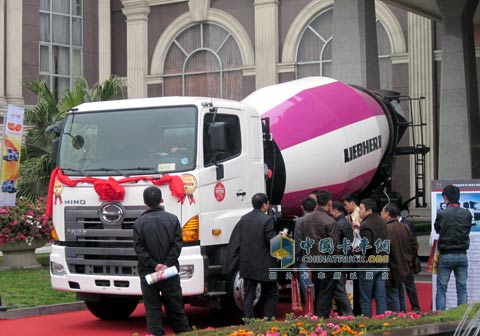 廣汽日野攪拌車