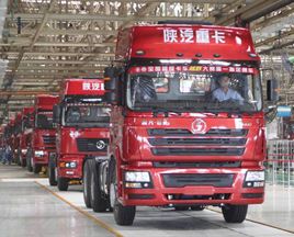 陜汽德龍F(tuán)3000牽引車降重取得實(shí)效，推出輕量化重卡車型