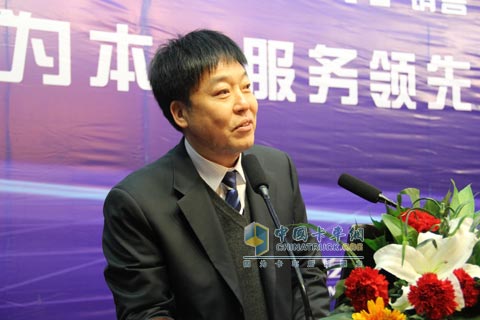 陜汽集團(tuán)副總經(jīng)理、寶華公司董事長魏永向