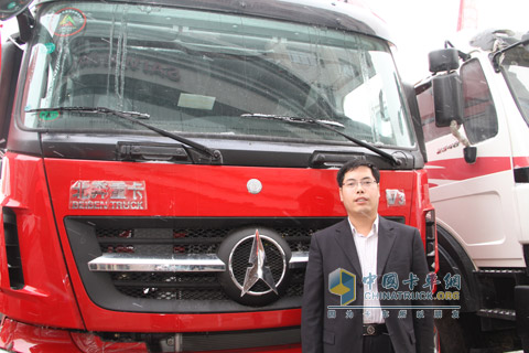 包頭北奔重型汽車有限公司銷售公司疆北分公司史志強(qiáng)經(jīng)理