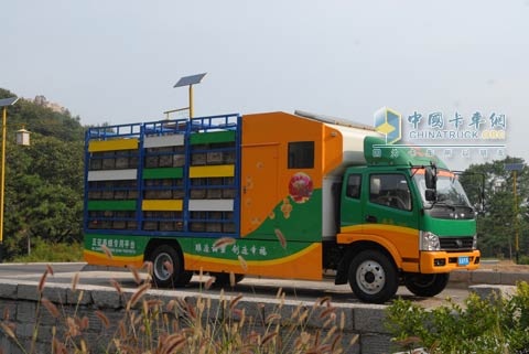 五征奧馳為平臺的五征養(yǎng)蜂專用車