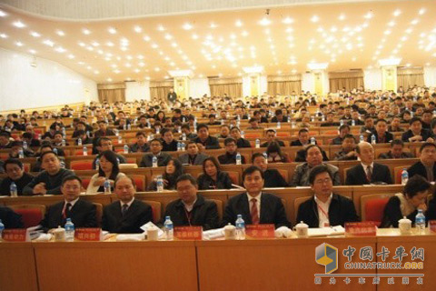 2013年江淮格爾發(fā)重卡商務(wù)年會(huì)現(xiàn)場(chǎng)