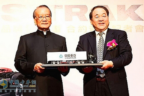 中國重汽SITRAK重卡進(jìn)入臺灣
