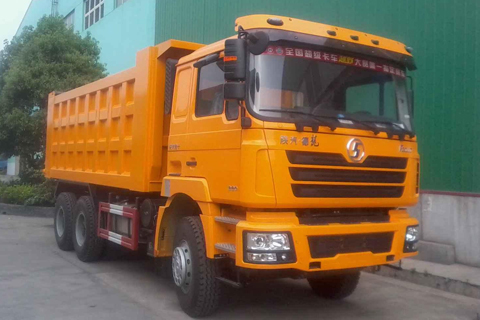 陜汽德龍6x4自卸車