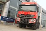 陜西大件訂購(gòu)10臺(tái)奔馳Actros-SLT重型牽引車