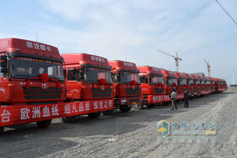 如今山西長信的天然氣卡車車隊已小有規(guī)模